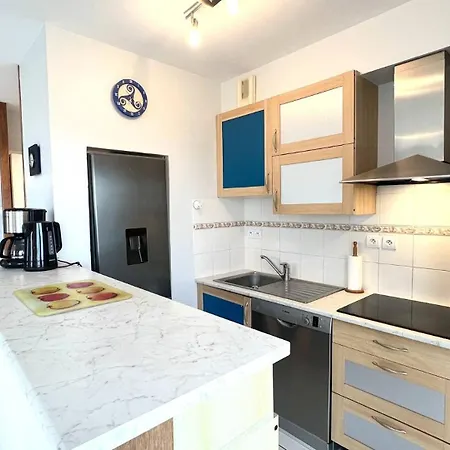 390 Appartement 3 Chambres Avec Vue Sur La Grande Plage De Saint-Cast La Garde  Buitenkant foto
